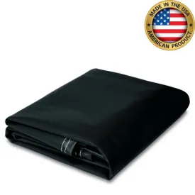 10 oz. Vinyl Tarp - Black - 20' x 40'