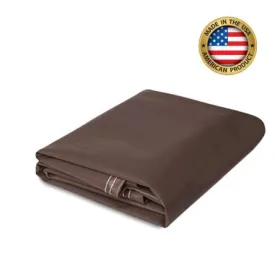 18 oz. Super Vinyl Tarp - Brown - 12' x 20'