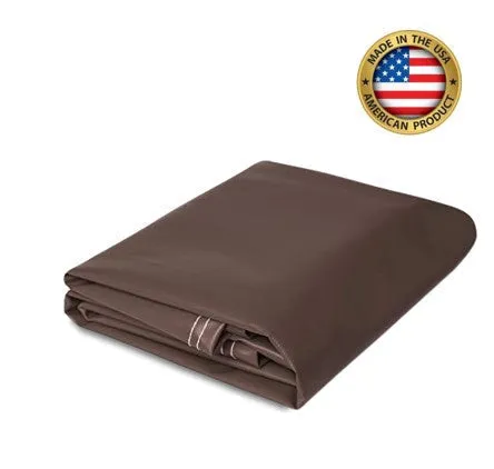 18 oz. Super Vinyl Tarp - Brown - 12' x 20'