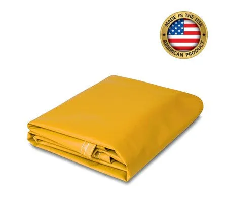 18 oz. Super Vinyl Tarp - Yellow - 8' x 10'