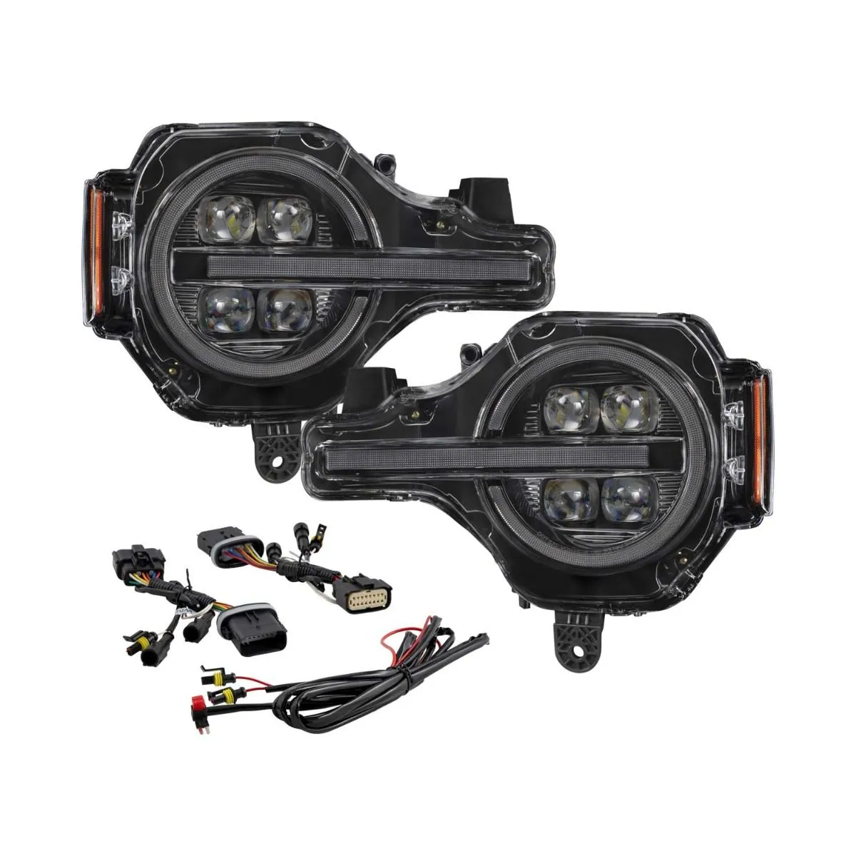 2021-2024 Ford Bronco LED Projector Headlights (Pair)