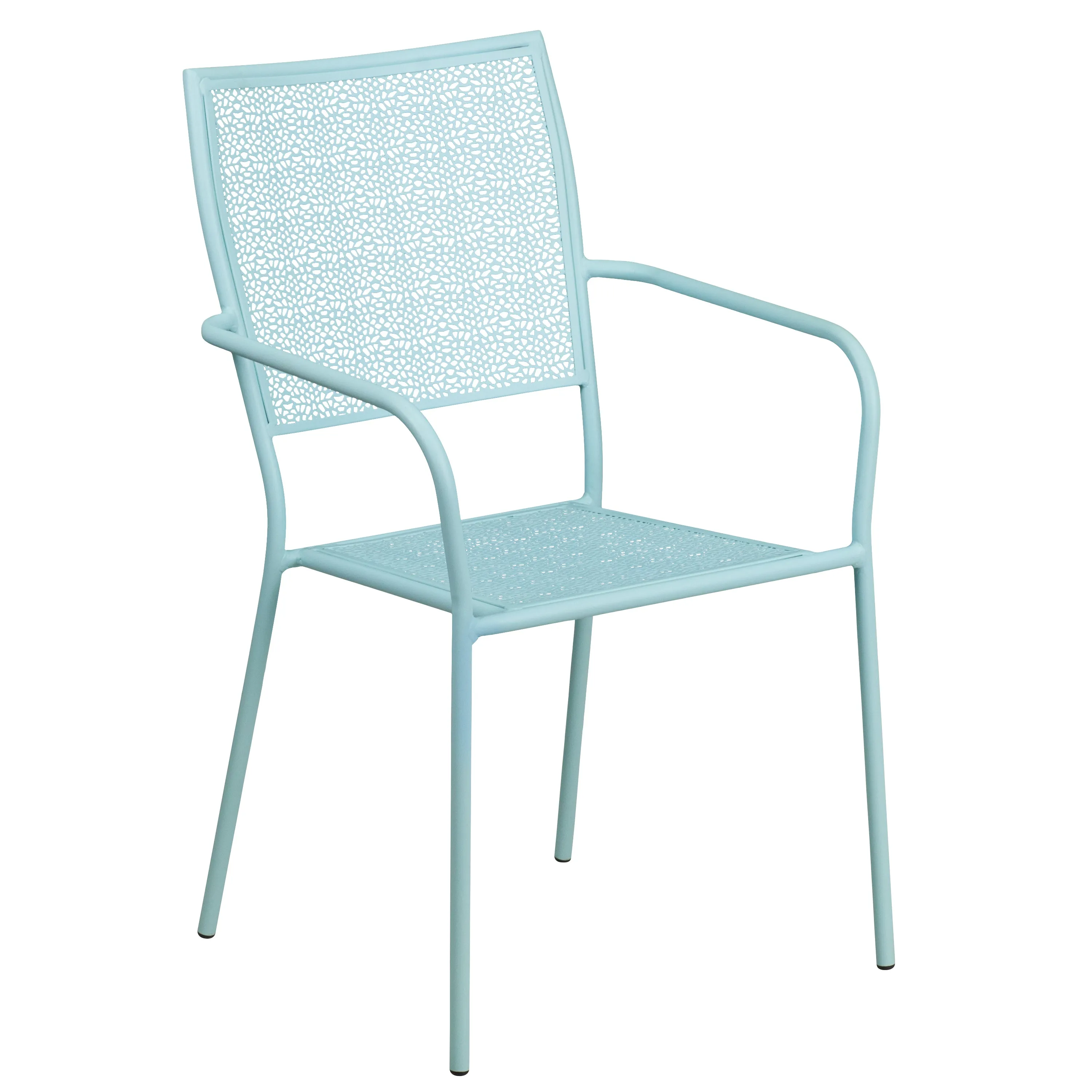 30RD Sky Blue Fold Patio Set CO-30RDF-02CHR4-SKY-GG