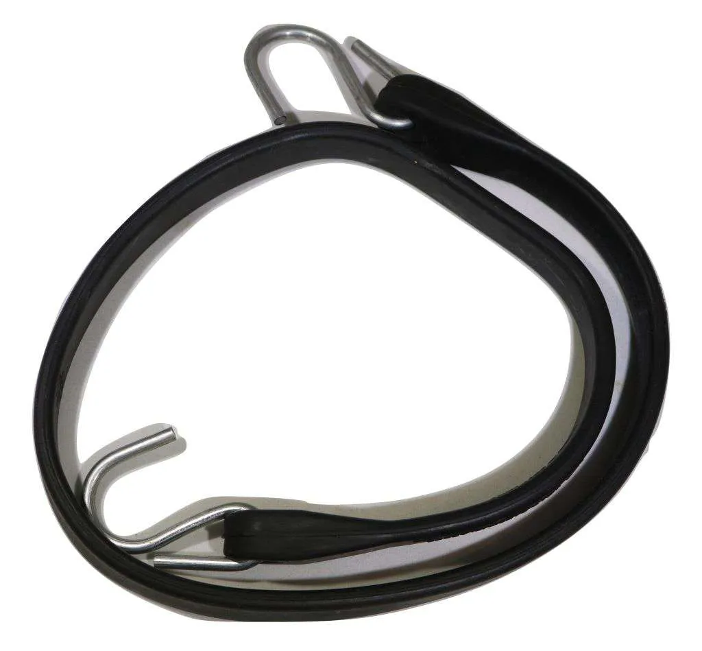 31 Inch Rubber Tarp Straps w/ Crimped S Hooks | 20 PACK