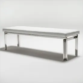 Abby Bench - White