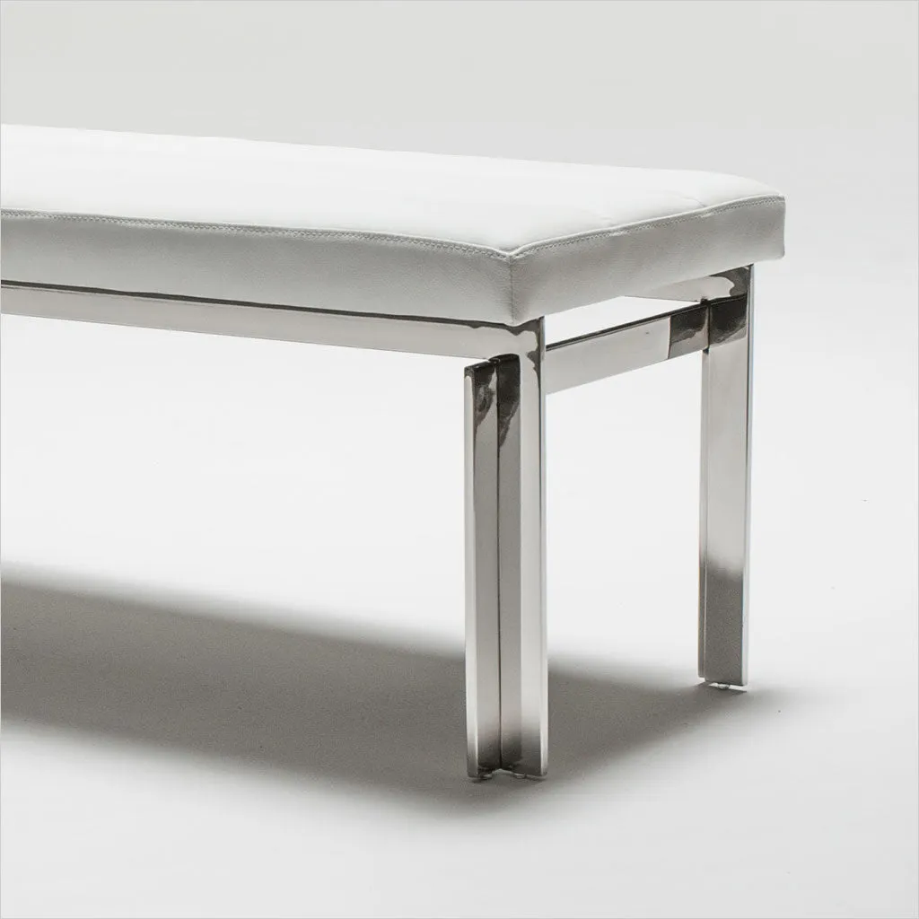 Abby Bench - White