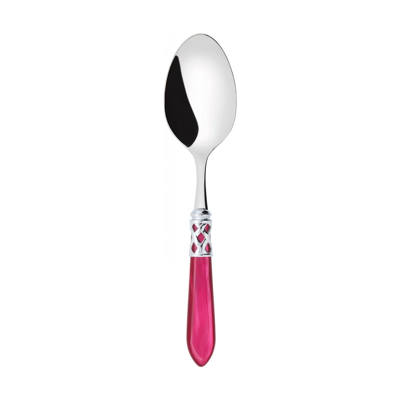 ALADDIN CHROME RING VEGETABLE & MEAT SERVING SPOON