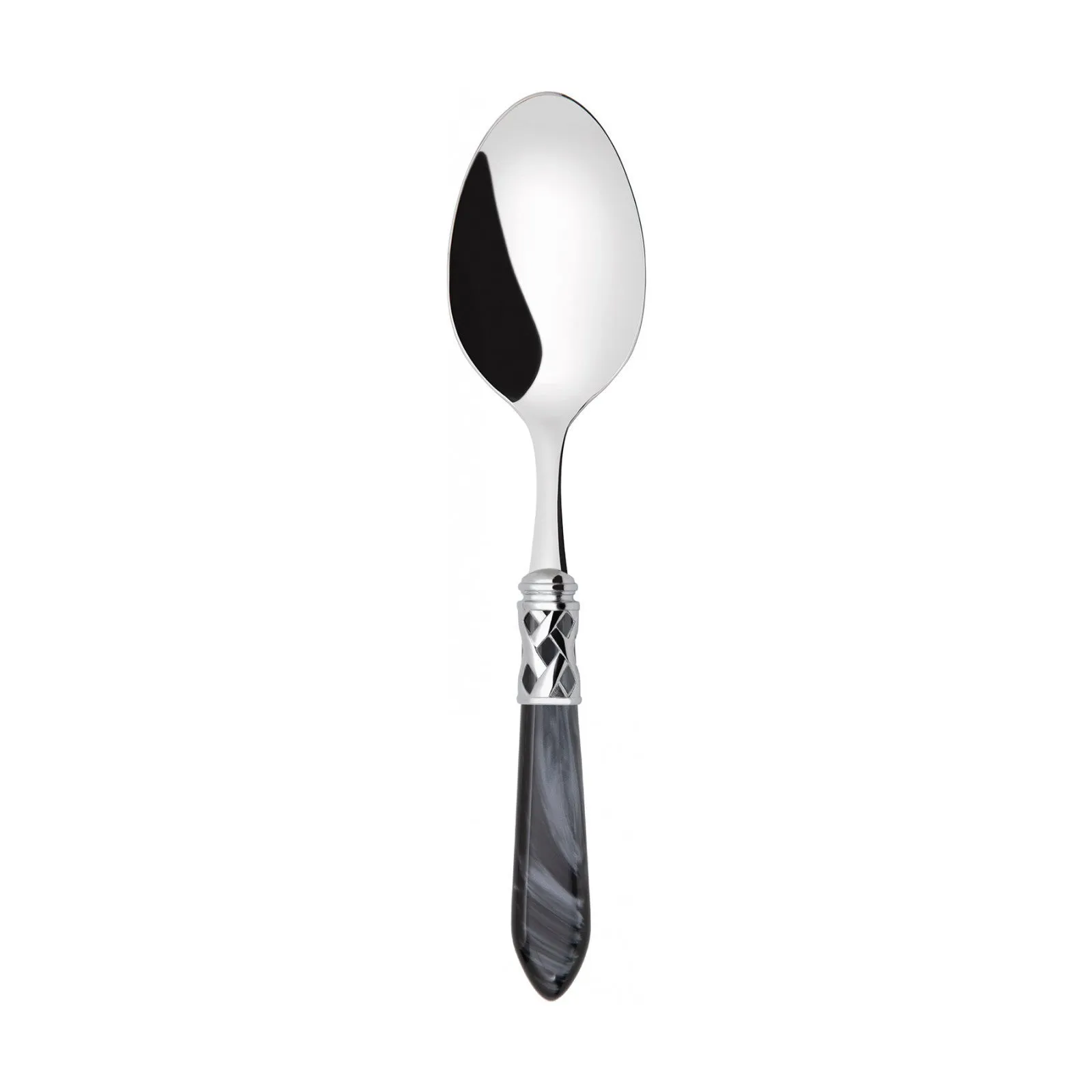 ALADDIN CHROME RING VEGETABLE & MEAT SERVING SPOON