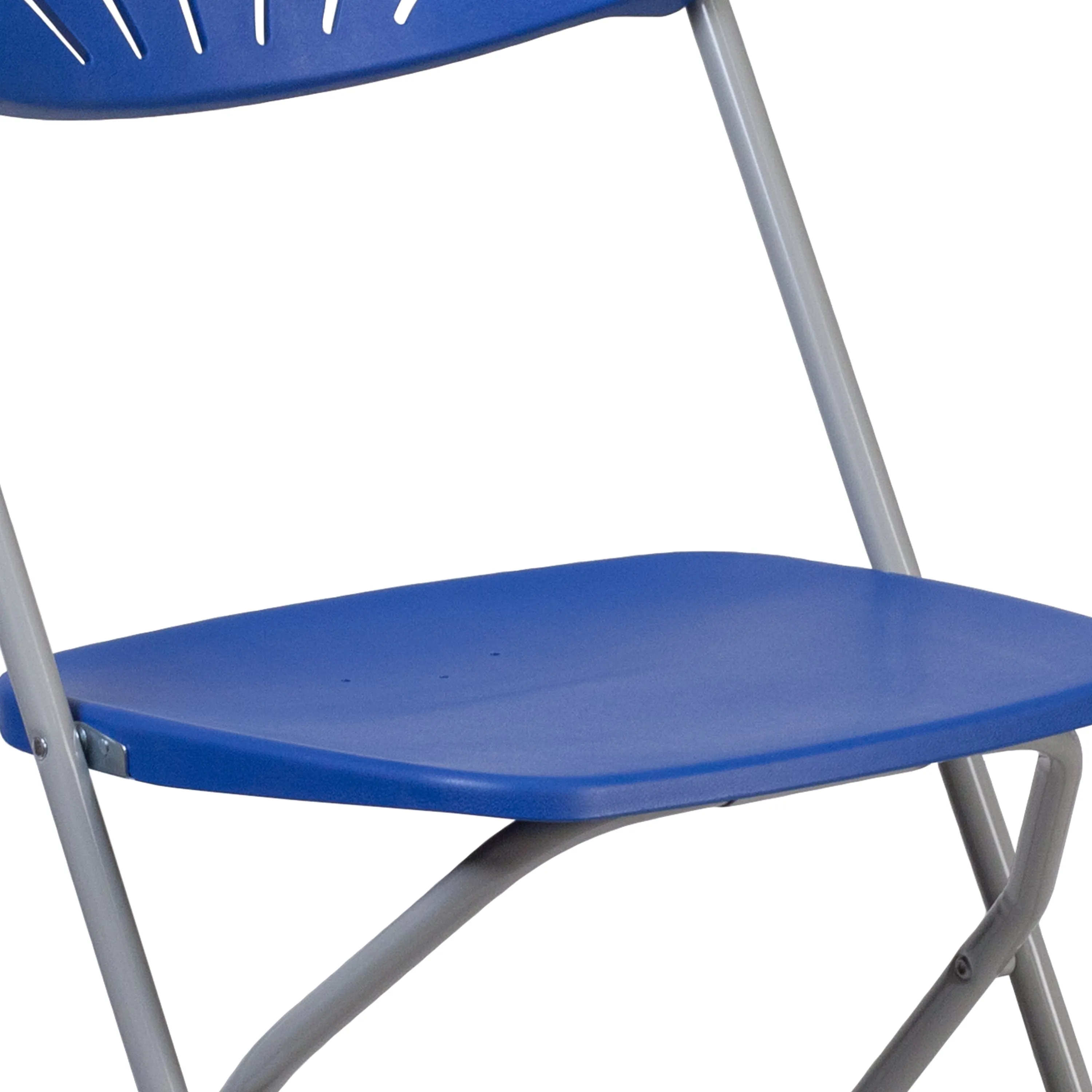 Blue Plastic Folding Chair 2-LE-L-4-BL-GG