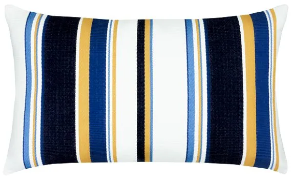 Bold Harbor Stripe Sunbrella® Outdoor Pillows