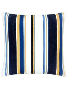 Bold Harbor Stripe Sunbrella® Outdoor Pillows