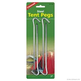 Coghlan's 7" Steel Tent Pegs - BULK