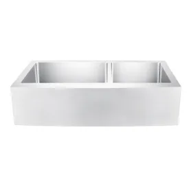 Damita Double Bowl Stainless Apron-Front Sink