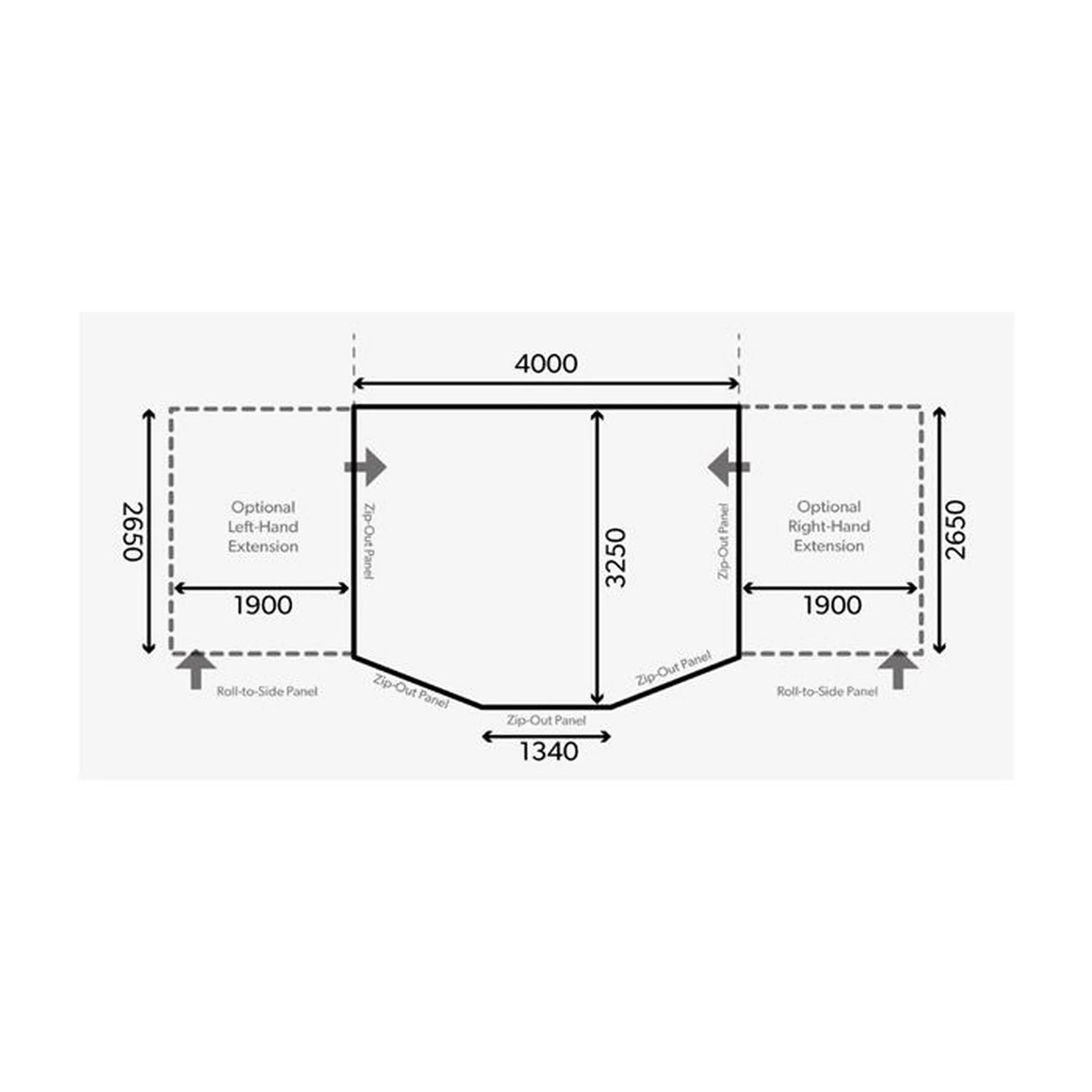 Dometic Ace Air Pro 400 S Awning 2024 Model