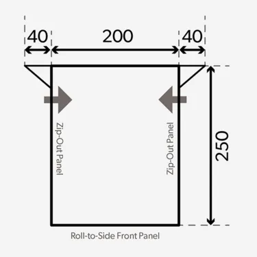 Dometic Rally Pro 200 Poled Porch Awning 2024