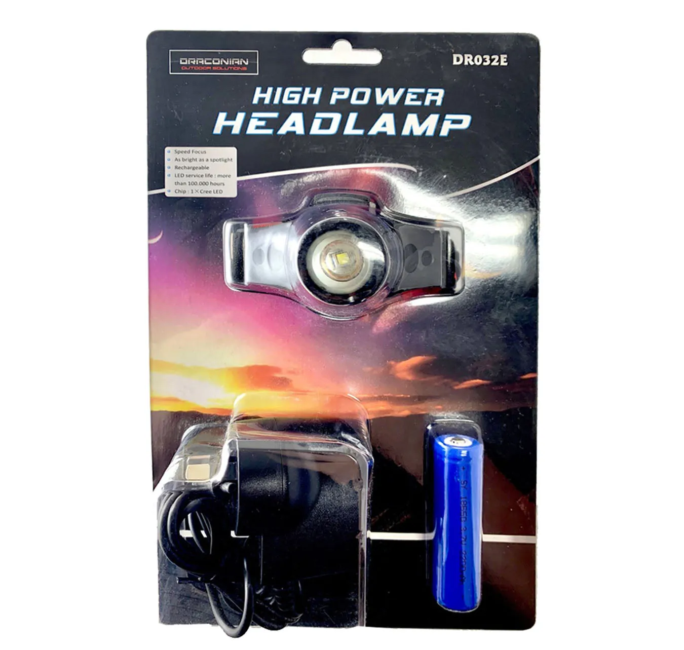 Draconian High Power Headlamp #DR032E