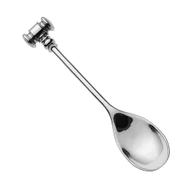 DRESSED - SET OF TWO EGG SPOONS WITH SOFT BOILED EGG OPENER