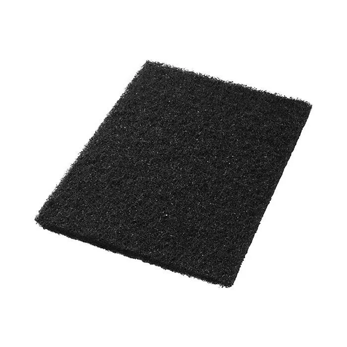 Facet Black Stripping Pads 14"x24", 5/cs