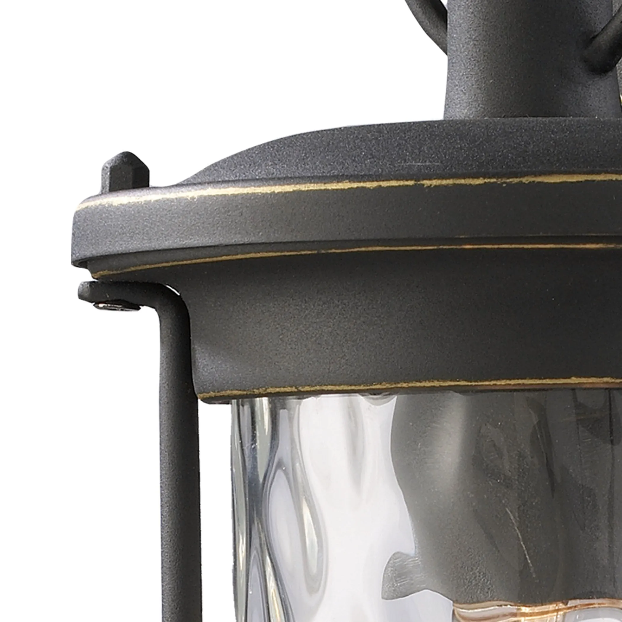 Farmstead 6" 1 Light Sconce in Matte Black