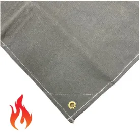 Fire Retardant Canvas Tarp 12' x 20'