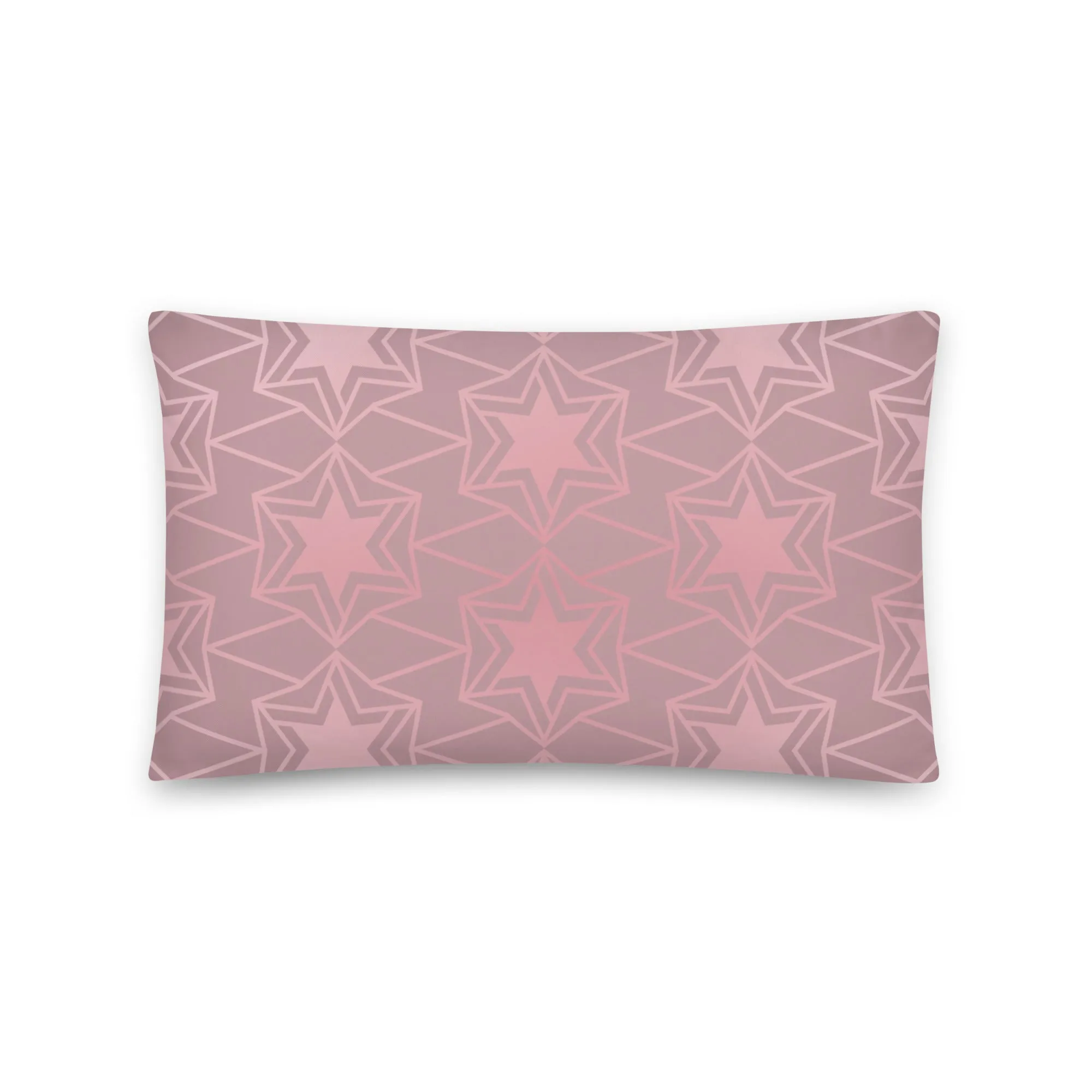 Five-pointed star cushion cover