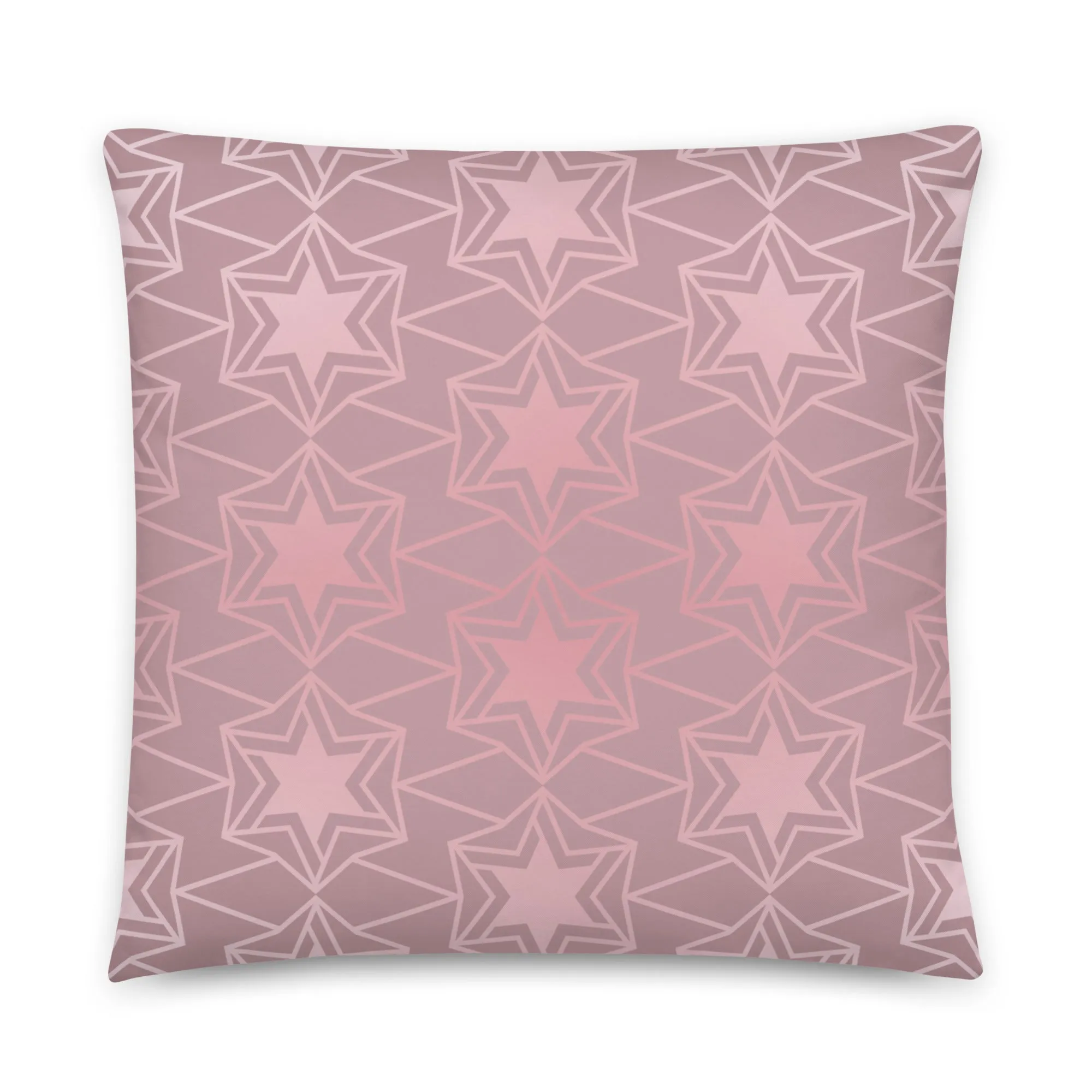 Five-pointed star cushion cover