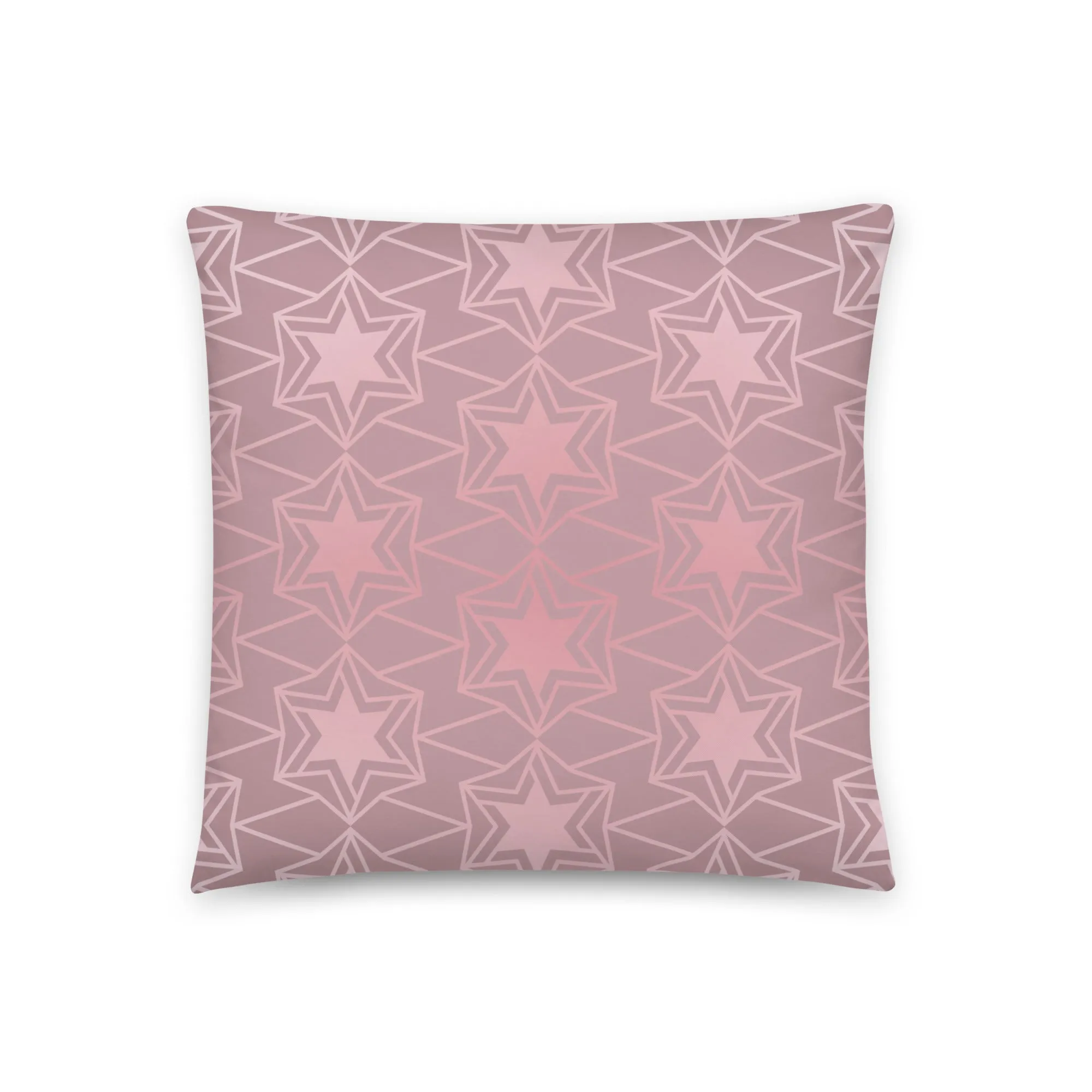 Five-pointed star cushion cover