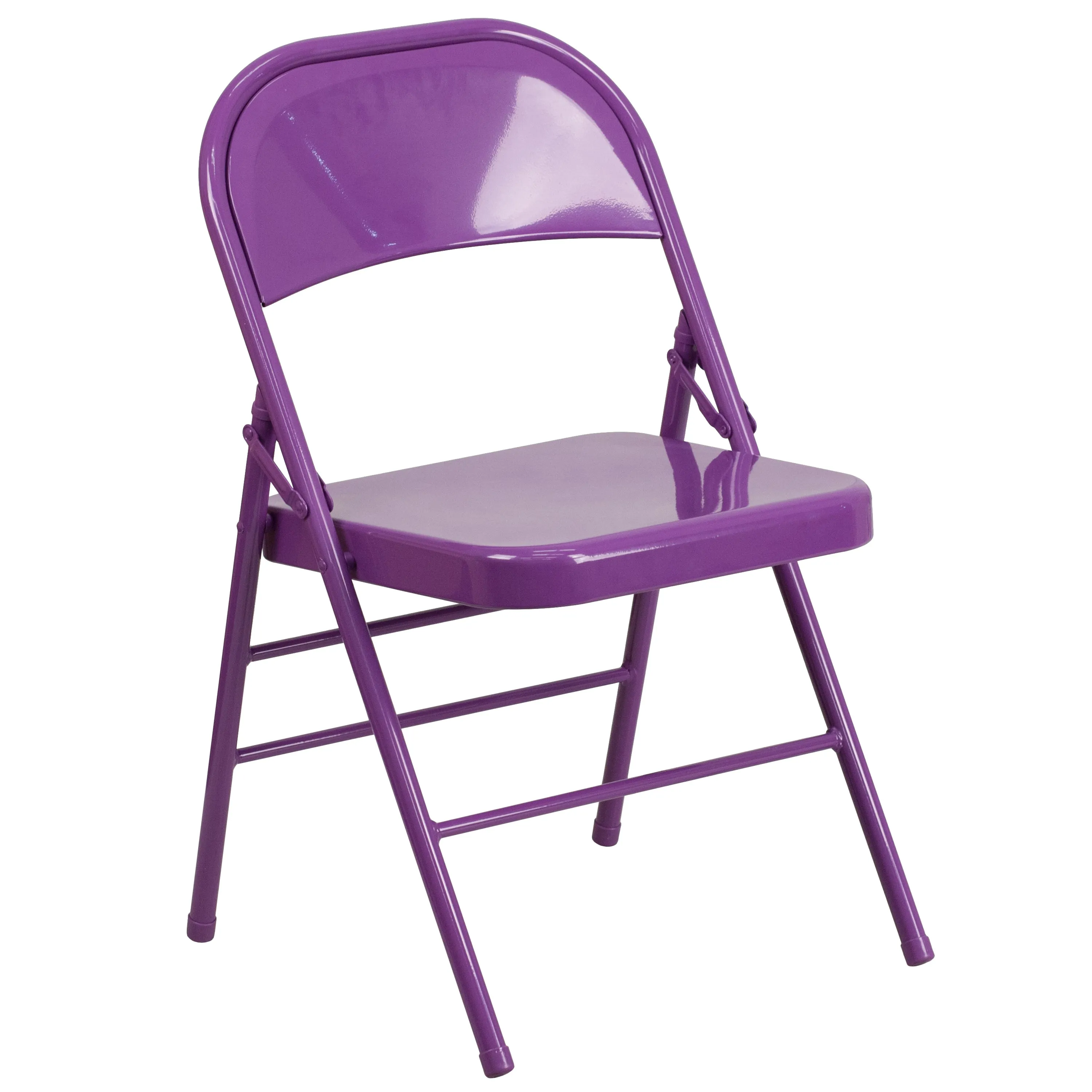 Impulsive Purple Folding Chair 2-HF3-PUR-GG