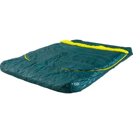 Jazz Duo Sleeping Bag: NEMO Equipment Inc. 30F Synthetic, Lagoon/Lumen