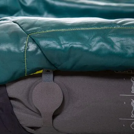 Jazz Duo Sleeping Bag: NEMO Equipment Inc. 30F Synthetic, Lagoon/Lumen