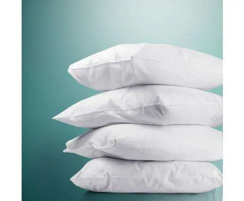 King Size 4 Pack Bed Pillow Medium 2 Firm & 2 Microfibre Fiiling