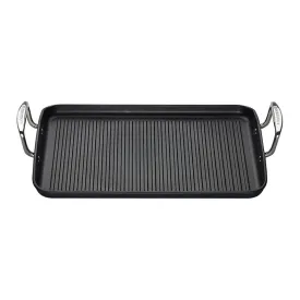 Le Creuset Toughened Non-Stick Ribbed Rectangular Grill 35cm