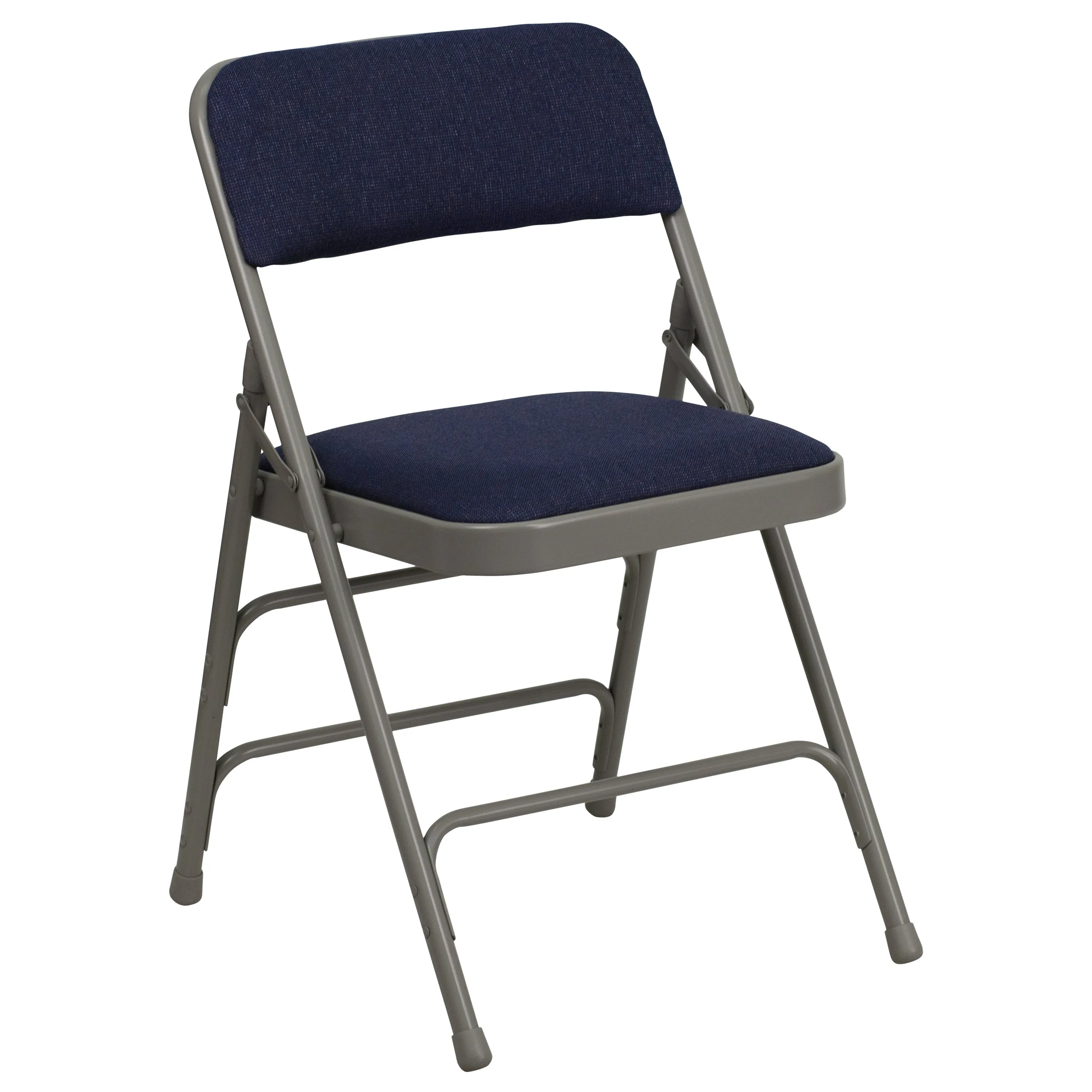 Navy Fabric Folding Chair 2-HA-MC309AF-NVY-GG