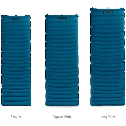 NEMO Equipment Inc. Quasar 3D Insulated Sleeping Mat, Bluebird