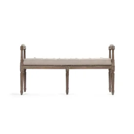 Nicolas Tufted Bench by Zentique