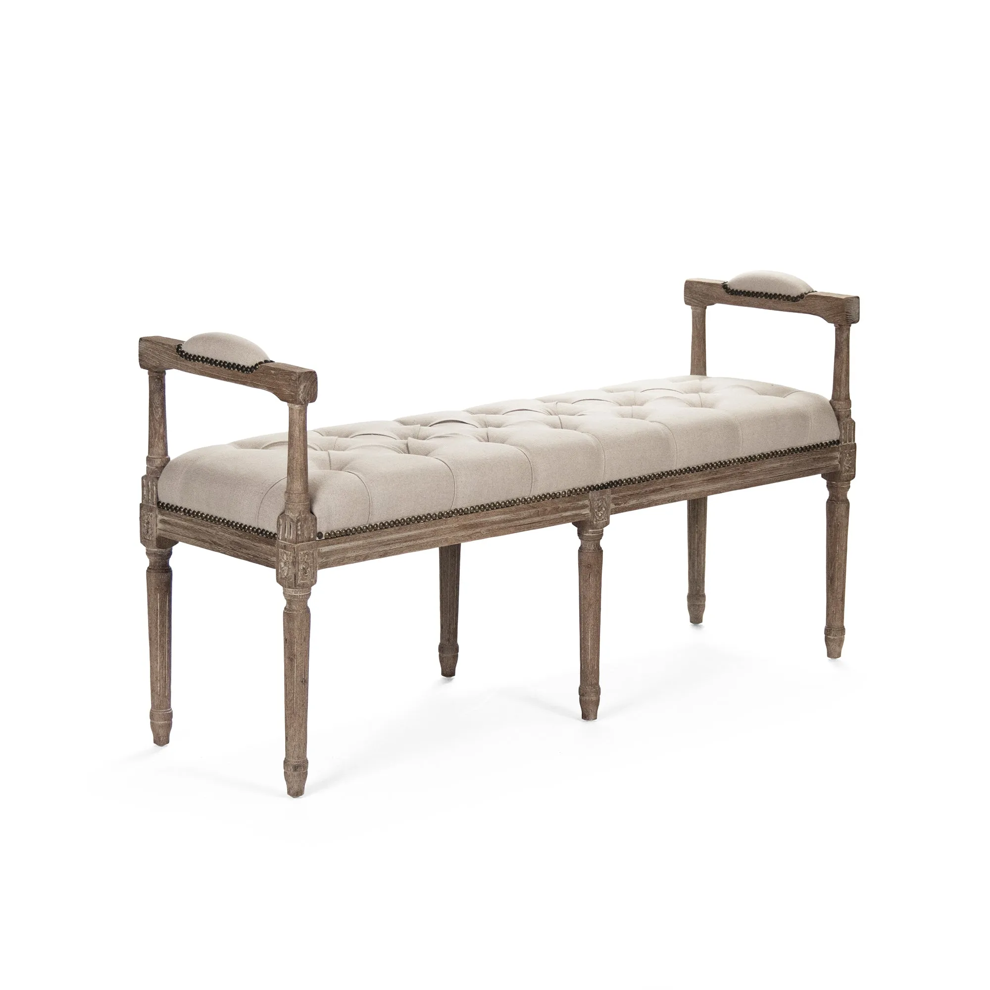 Nicolas Tufted Bench by Zentique