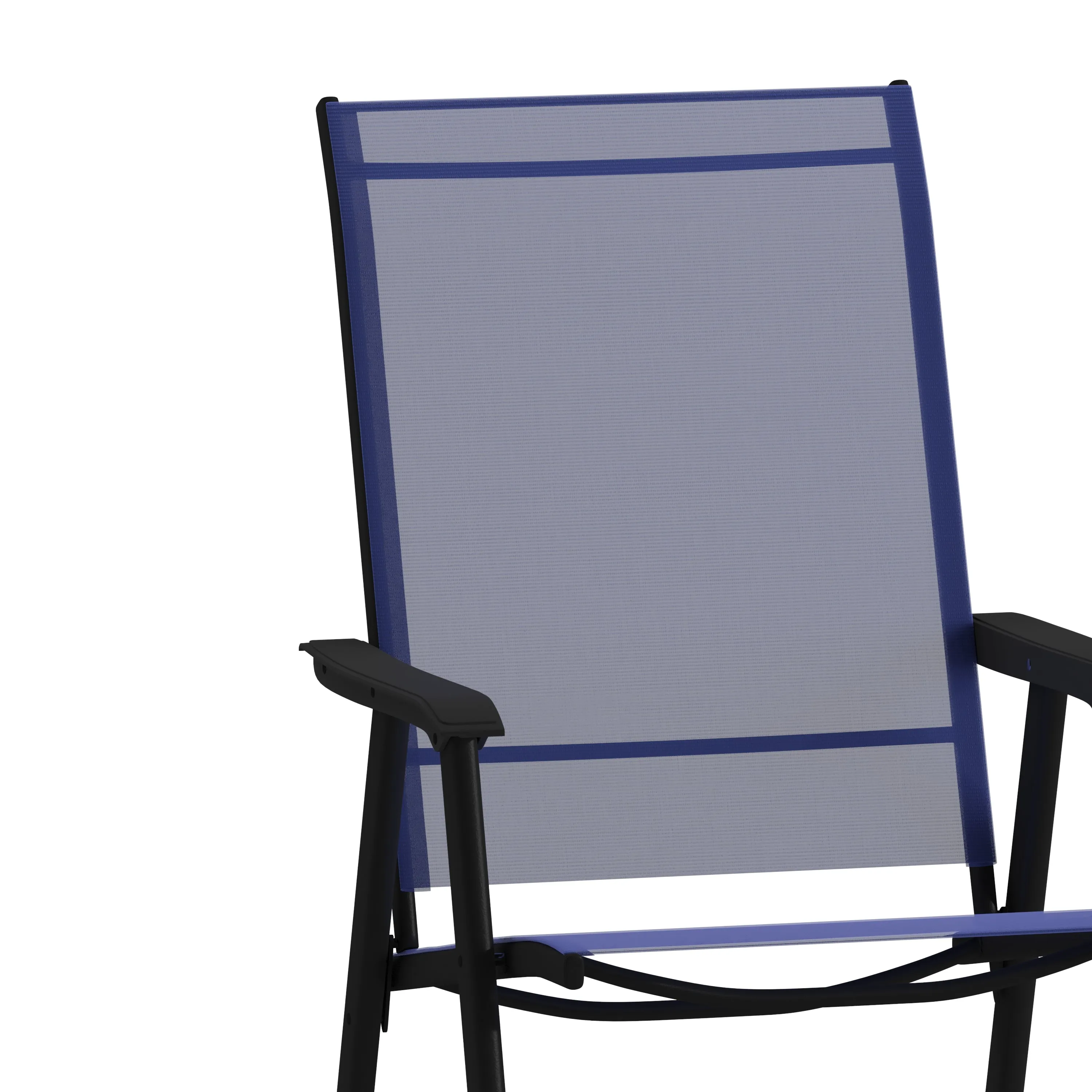 Set of 2 Modern Patio Folding Chairs