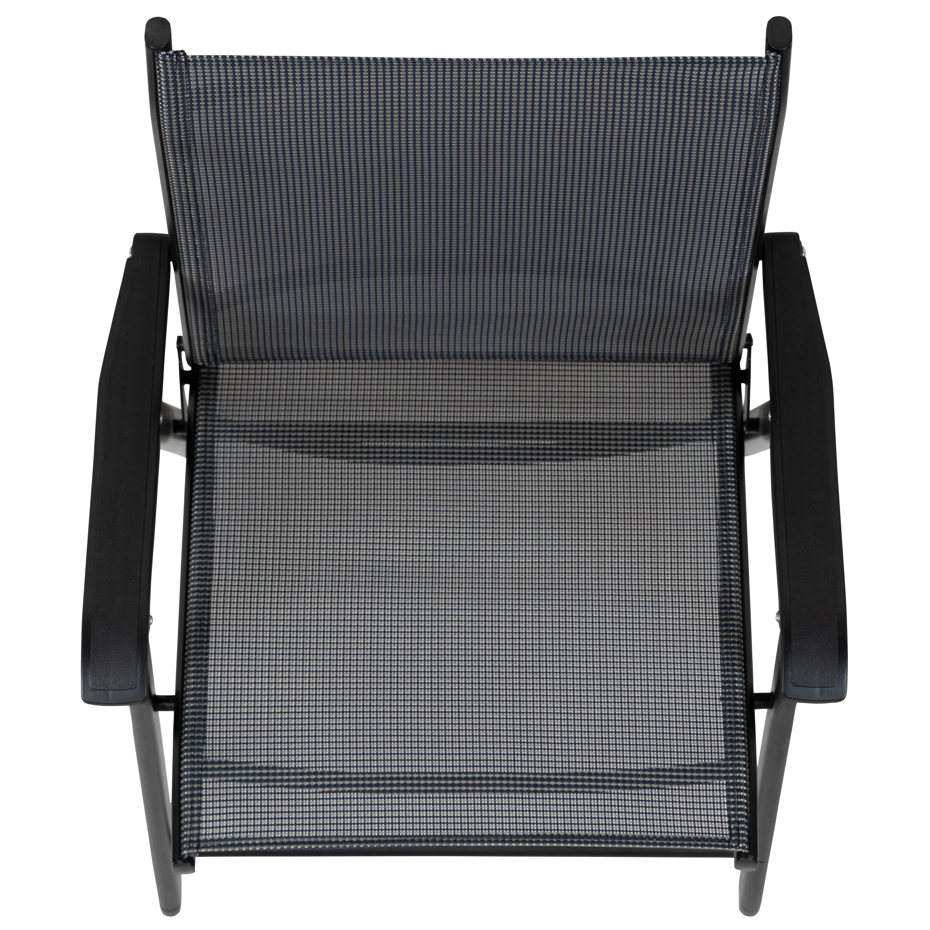 Set of 2 Modern Patio Folding Chairs