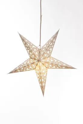 Silver Star Paper Lanterns