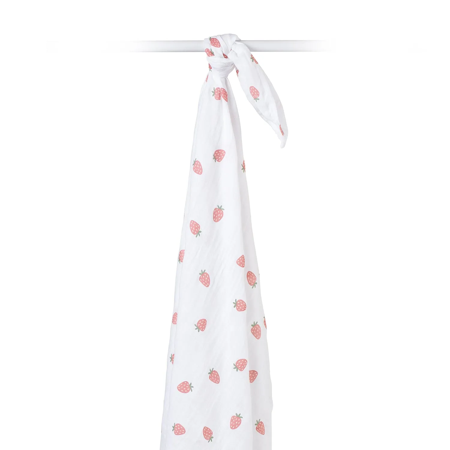 Swaddle Blanket Multipurpose Muslin - Strawberries