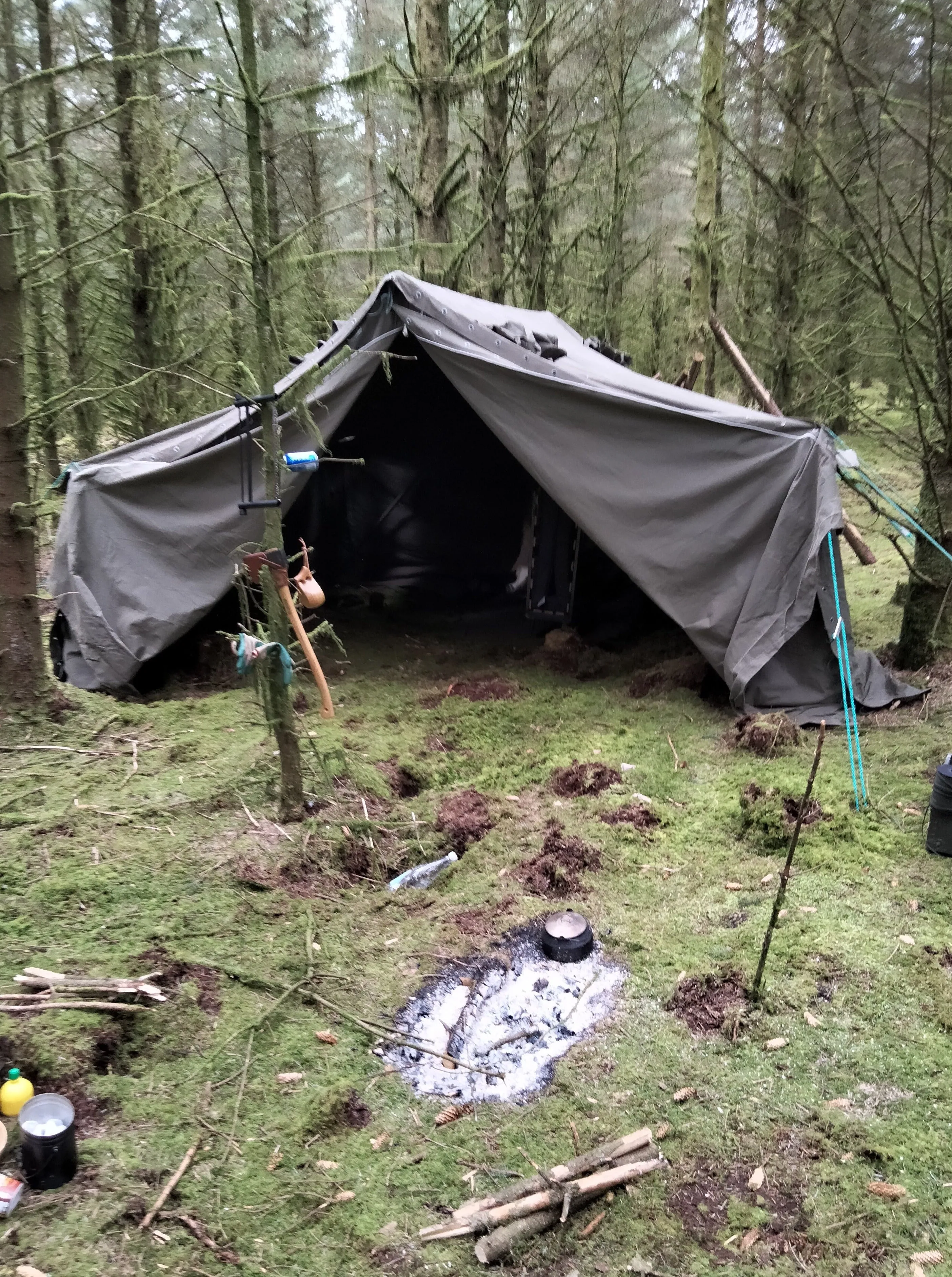 Swedish army 8 man Patrol Tent