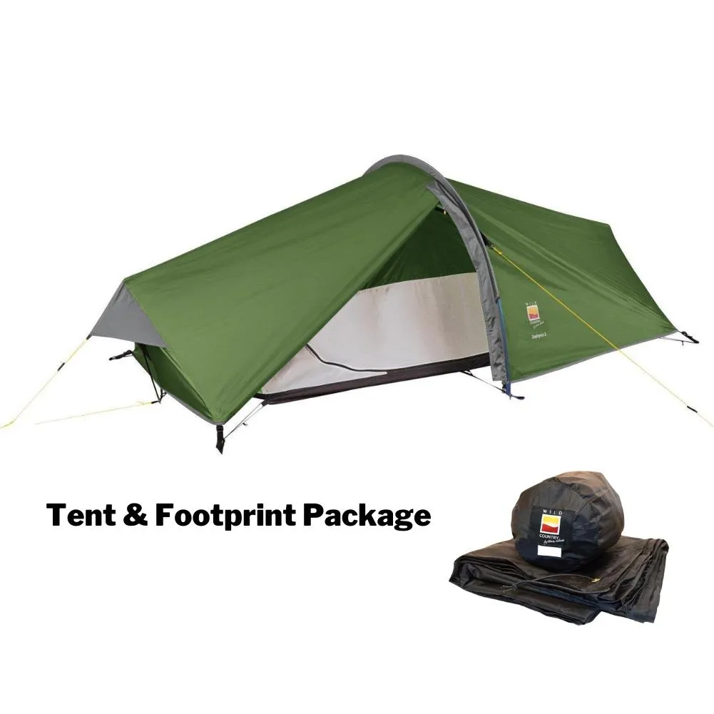 Wild Country Zephyros Compact 2 V3 Tent   Footprint Package